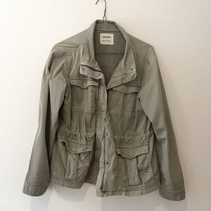 Women's Utility Cargo Jacket - Sage Green